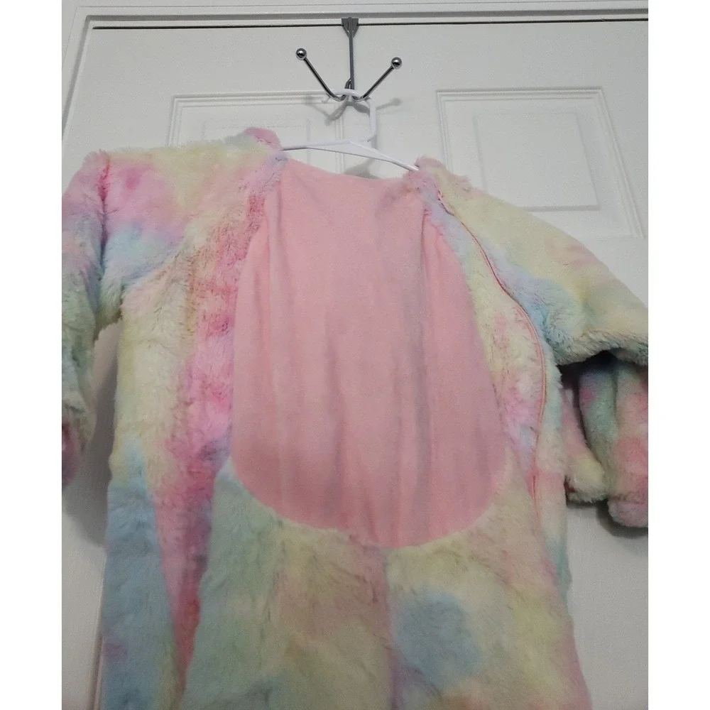 Unicorn‎ Costume Toddler Size 2T/3T One Piece With Hood & Wings.